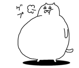 Somehow-cat sticker #13787974