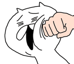 Somehow-cat sticker #13787980