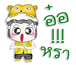 Mr. Hayato. Hello! ^__^ sticker #13788813