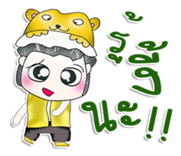 Mr. Hayato. Hello! ^__^ sticker #13788819