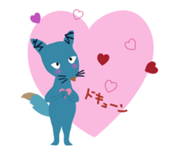 mischievous konta sticker #13789913