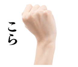 Hand Gestures sticker #13790396