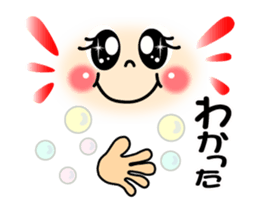 smiley sign language which moves ver1 sticker #13790588