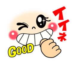 smiley sign language which moves ver2 sticker #13790808