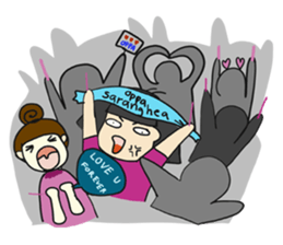 Ting's Power (Kpop Fangirl) sticker #13791085