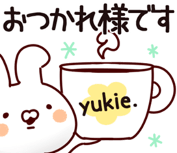 The Yukie. sticker #13791112