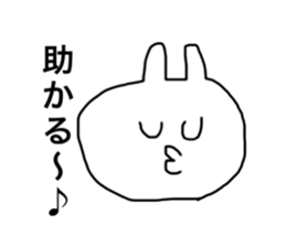 usagidatoomouyo sticker #13791245
