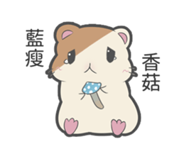 Hamster Count sticker #13791664