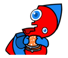 Three eyes cat of the Mooky sticker #13792079