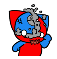 Three eyes cat of the Mooky sticker #13792081