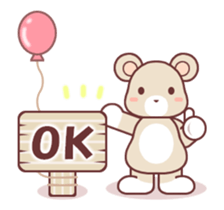 Soft mix:Bear 1 sticker #13792368