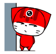 Three eyes cat of the Two sticker #13792430