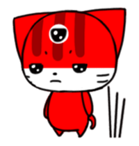 Three eyes cat of the Two sticker #13792432