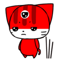 Three eyes cat of the Two sticker #13792432