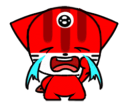 Three eyes cat of the Two sticker #13792433