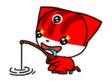 Three eyes cat of the Two sticker #13792436