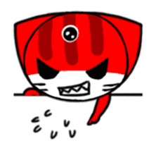 Three eyes cat of the Two sticker #13792438