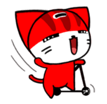 Three eyes cat of the Two sticker #13792439