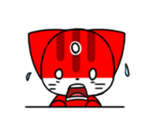 Three eyes cat of the Two sticker #13792440