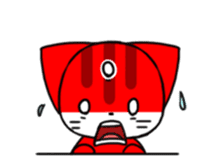 Three eyes cat of the Two sticker #13792440