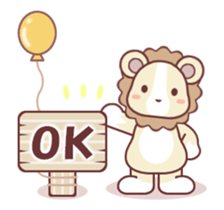 Soft mix:Lion 1 sticker #13792742