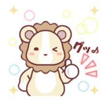 Soft mix:Lion 1 sticker #13792745