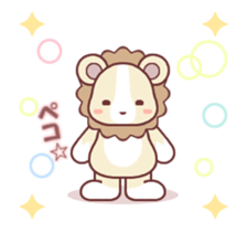 Soft mix:Lion 1 sticker #13792755