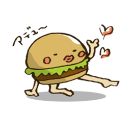 Burger boy mosshan. sticker #13792871