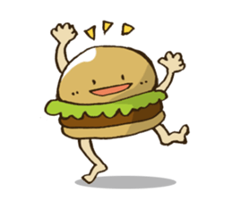 Burger boy mosshan. sticker #13792893