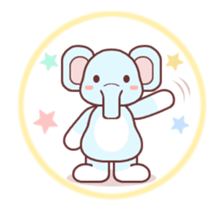 Soft mix:elephant 1 sticker #13793160