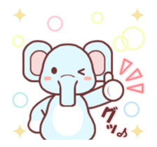 Soft mix:elephant 1 sticker #13793161