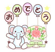 Soft mix:elephant 1 sticker #13793176