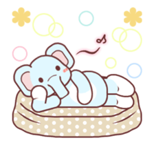 Soft mix:elephant 1 sticker #13793180