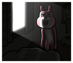 Dear animal costume 4 sticker #13793314