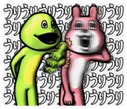 Dear animal costume 4 sticker #13793316