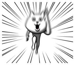 Dear animal costume 4 sticker #13793318