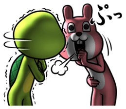 Dear animal costume 4 sticker #13793332