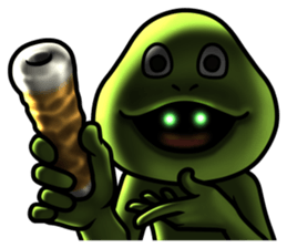 Dear animal costume 4 sticker #13793338