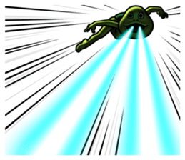 Dear animal costume 4 sticker #13793340