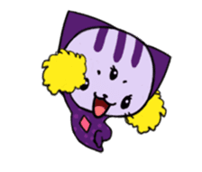 Three eyes cat of the Greppi sticker #13793391