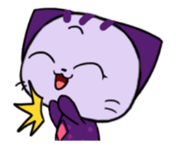 Three eyes cat of the Greppi sticker #13793395