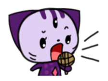 Three eyes cat of the Greppi sticker #13793399