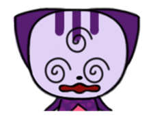 Three eyes cat of the Greppi sticker #13793403