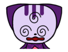 Three eyes cat of the Greppi sticker #13793403