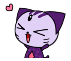 Three eyes cat of the Greppi sticker #13793405