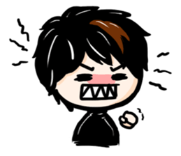 CW: Tezzo Comical Faces sticker #13794599