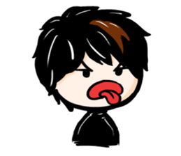 CW: Tezzo Comical Faces sticker #13794604