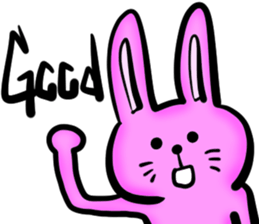 Graffiti Rabbit!!! sticker #13794671
