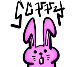 Graffiti Rabbit!!! sticker #13794673