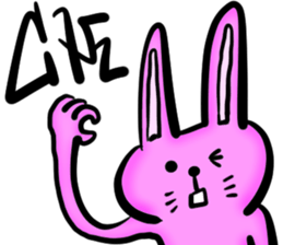 Graffiti Rabbit!!! sticker #13794675